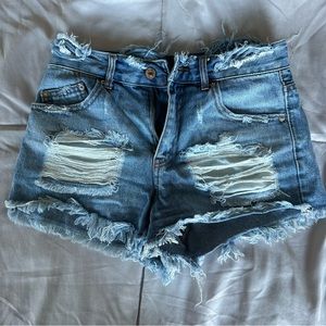 Women’s size 0 Forever 21 jean shorts